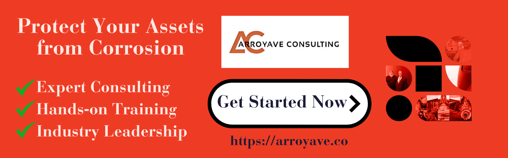 Arroyave - Corrosion Congress Advertise Banner